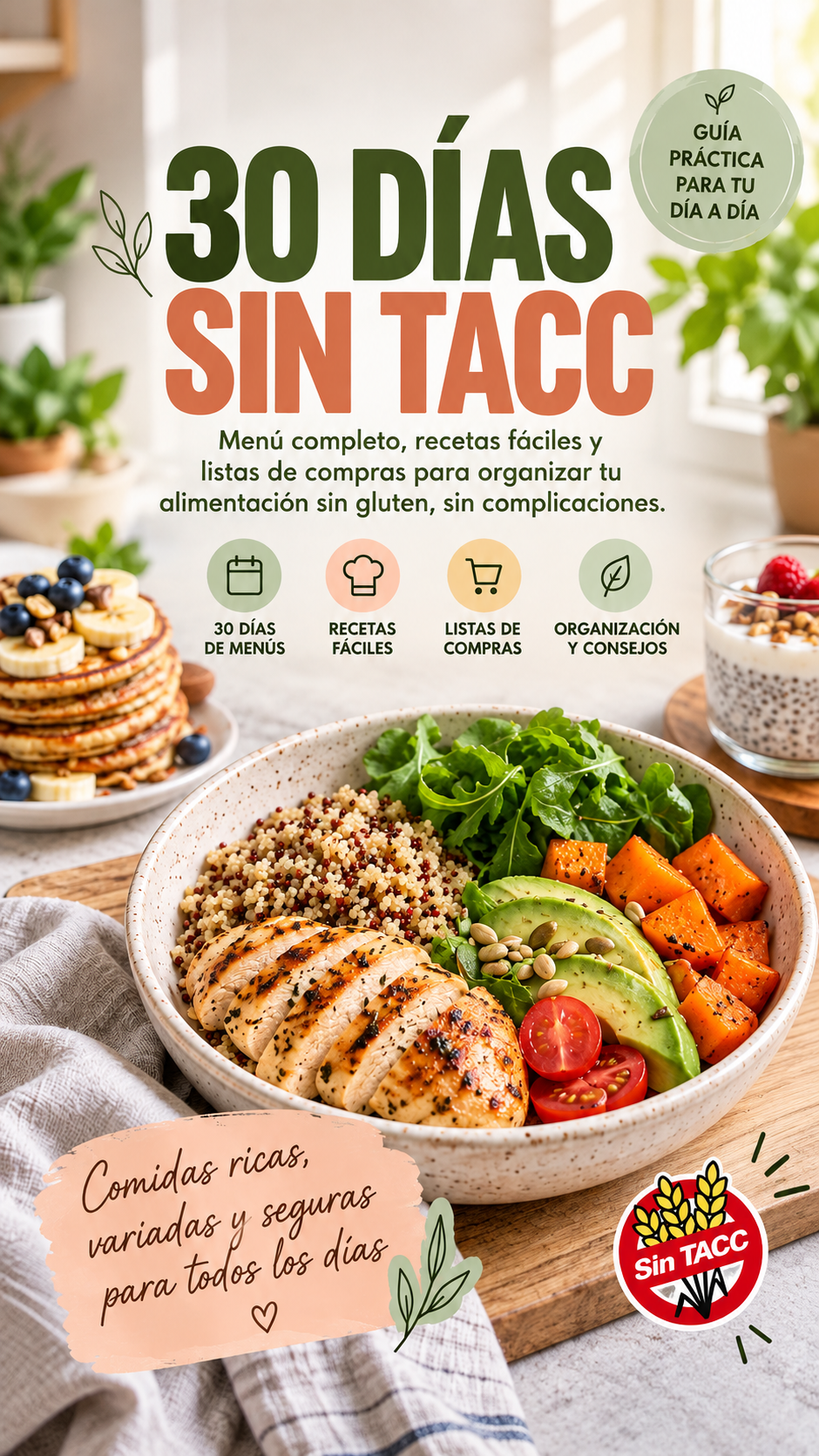 Recetario sin tacc